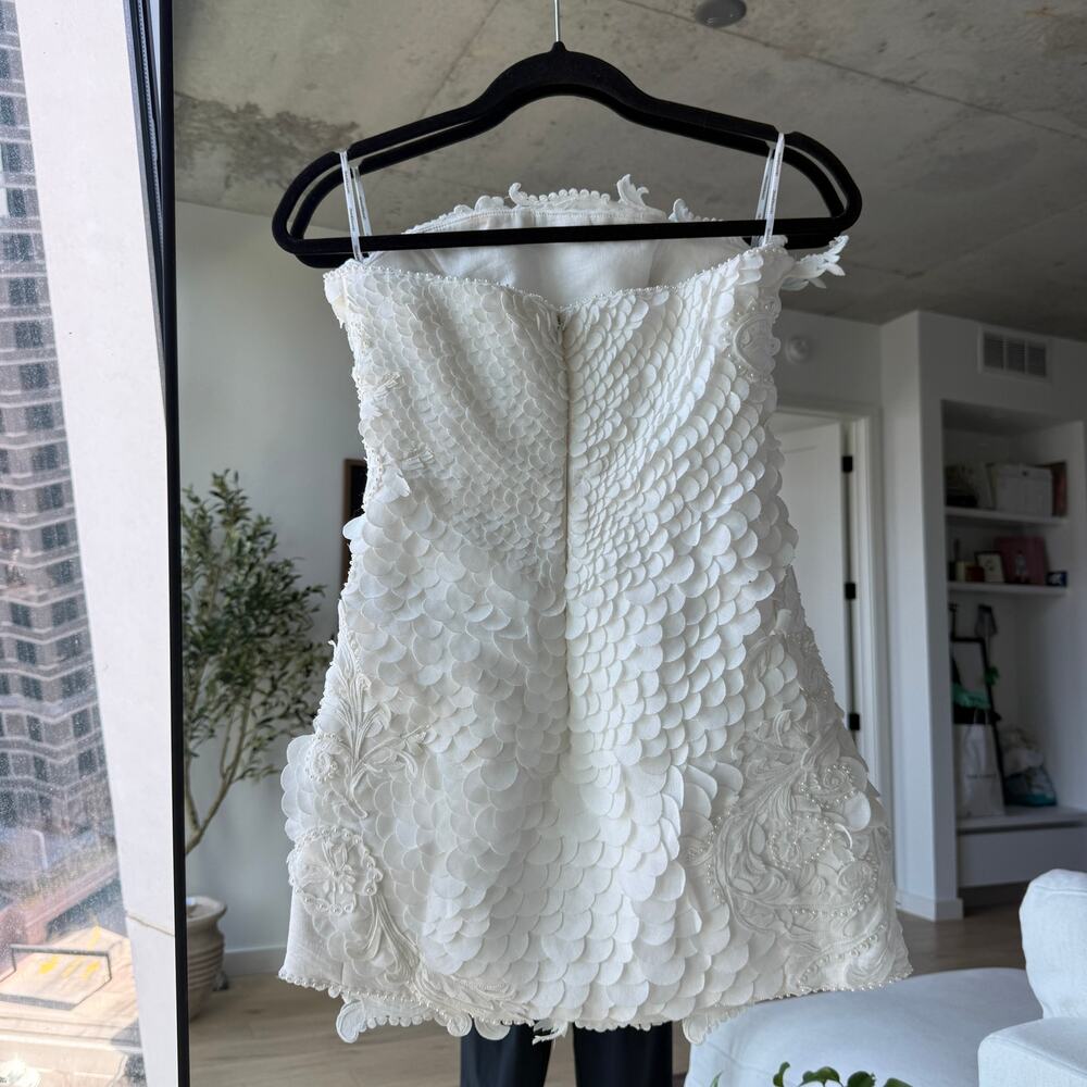 Zimmermann Tama Filigree Mini Dress - Picture 3 of 6